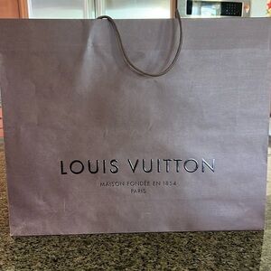 Louis Vuitton paper gift bag